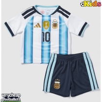 Argentina Lionel Messi #10 Replica Home Minikit World Cup 2026 Short Sleeve (+ pants)